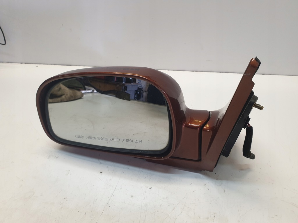 фото №1, Зеркало левая 7 pin hyundai santa fe i 2002 rok код лакокрасочного покрытия kx