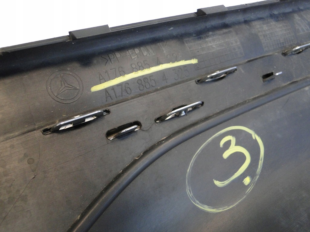 фото №9, Mercedes a w176 176 lift диффузор задний молдинг