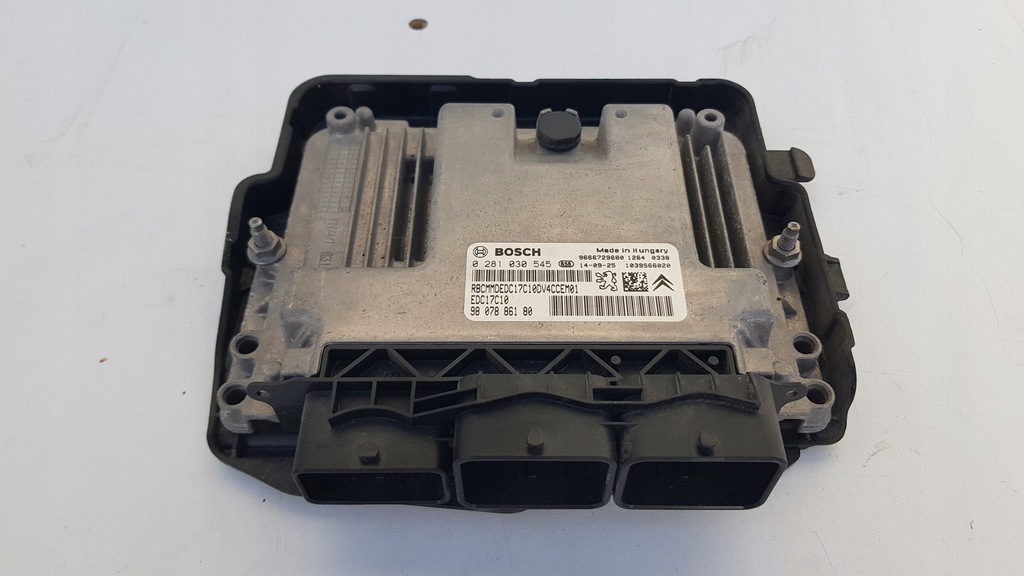 фото №1, Блок управления двигателя peugeot 207 eu