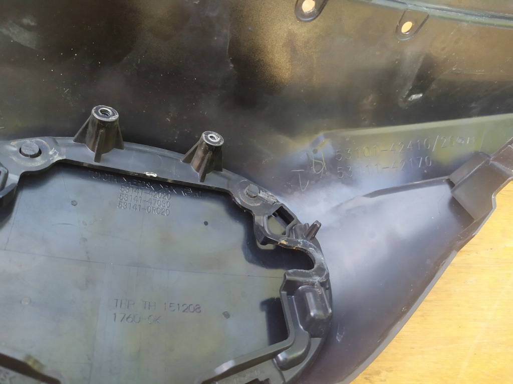 фото №8, Toyota rav4 iv 4 lift решітка радіатора двигуна решітка радіатора