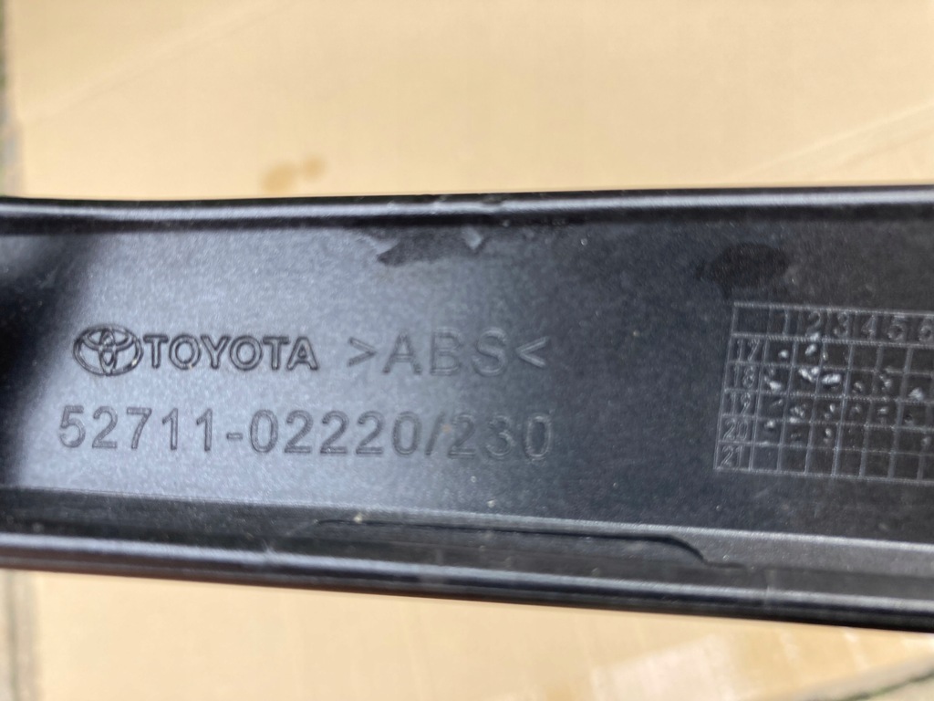 фото №10, Toyota corolla e21 19 молдинг бампера права