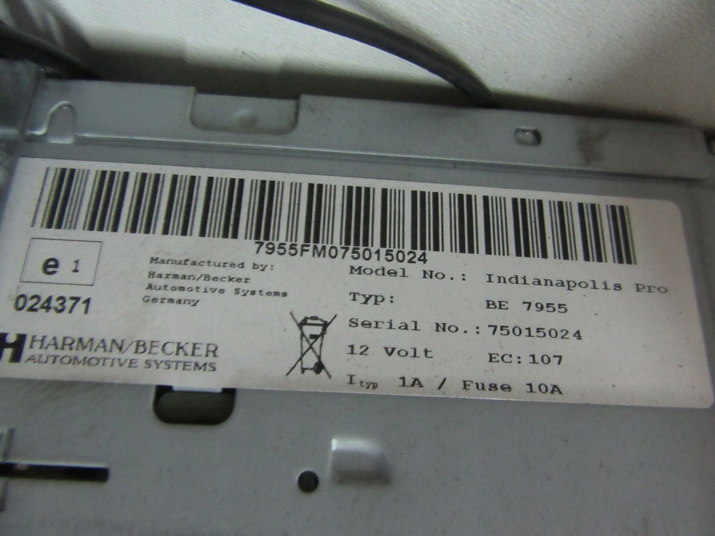 фото №5, Радио becker indianapolis pro be7955 kia magentis ii