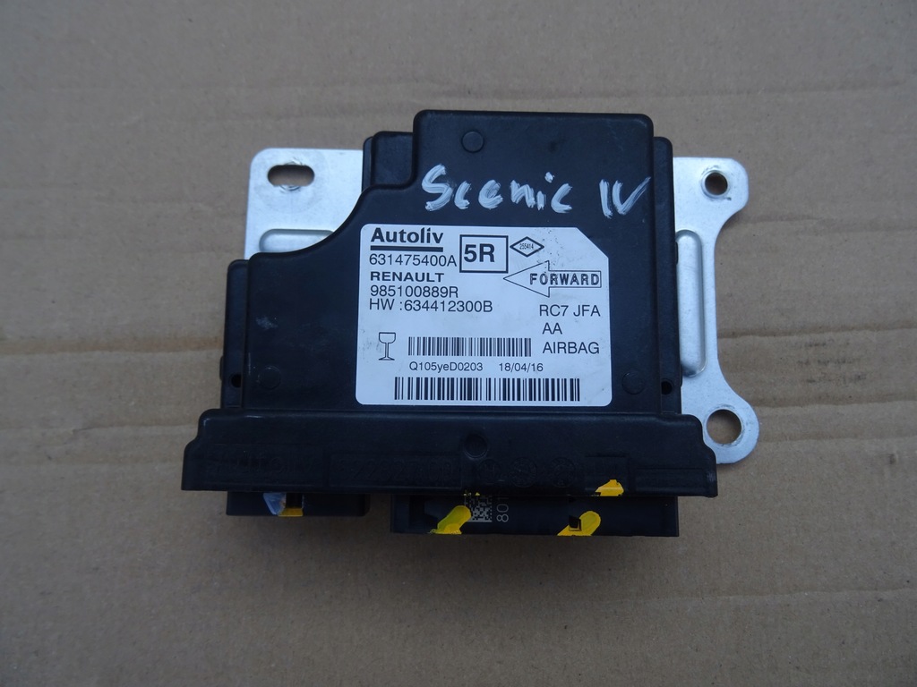 фото №1, Датчик подушок подушка безпеки renault scenic iv