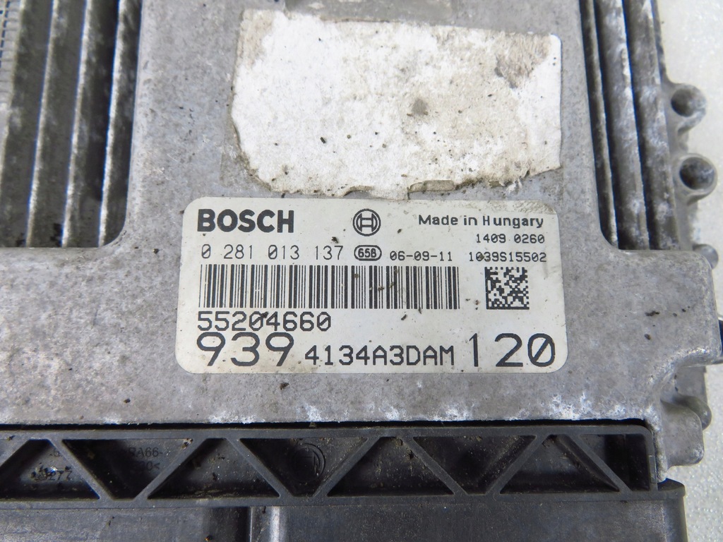 фото №5, Блок управления двигателя alfa romeo 159 1.9 jtdm 55204660 55204660