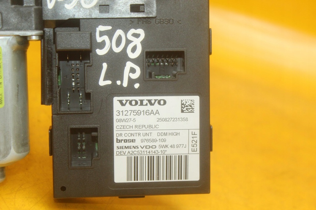 фото №8, Моторчик стекло левый перед volvo v50 31275916aa