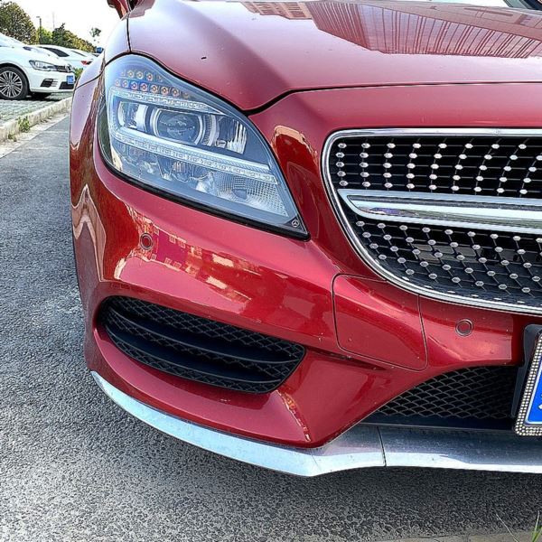 фото №3, Накладки противотуманных фар mercedes c218 facelift amg