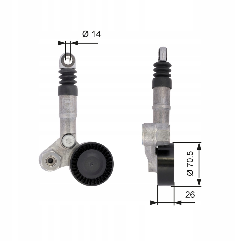 фото №1, Ролик натягувача ремінь поліклиновий alfa romeo 159 brera spider 2.4d 09.05