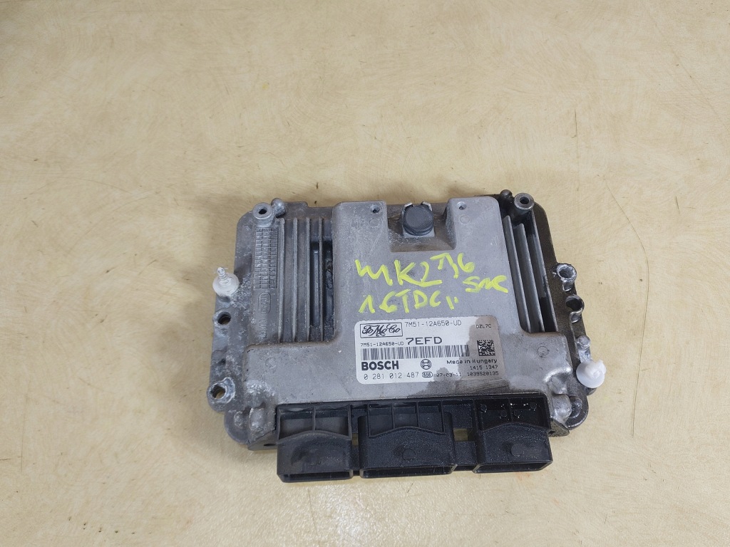 фото №1, Focus mk2 c-max 1.6 tdci бортовой компьютер двигателя
