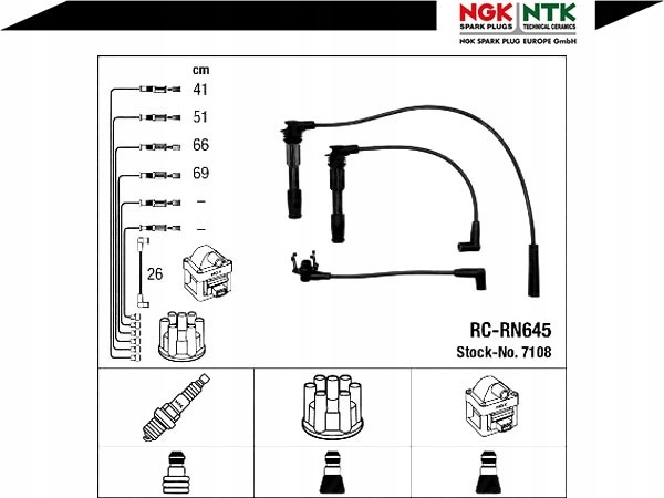 фото №2, Провода зажигания [ngk]