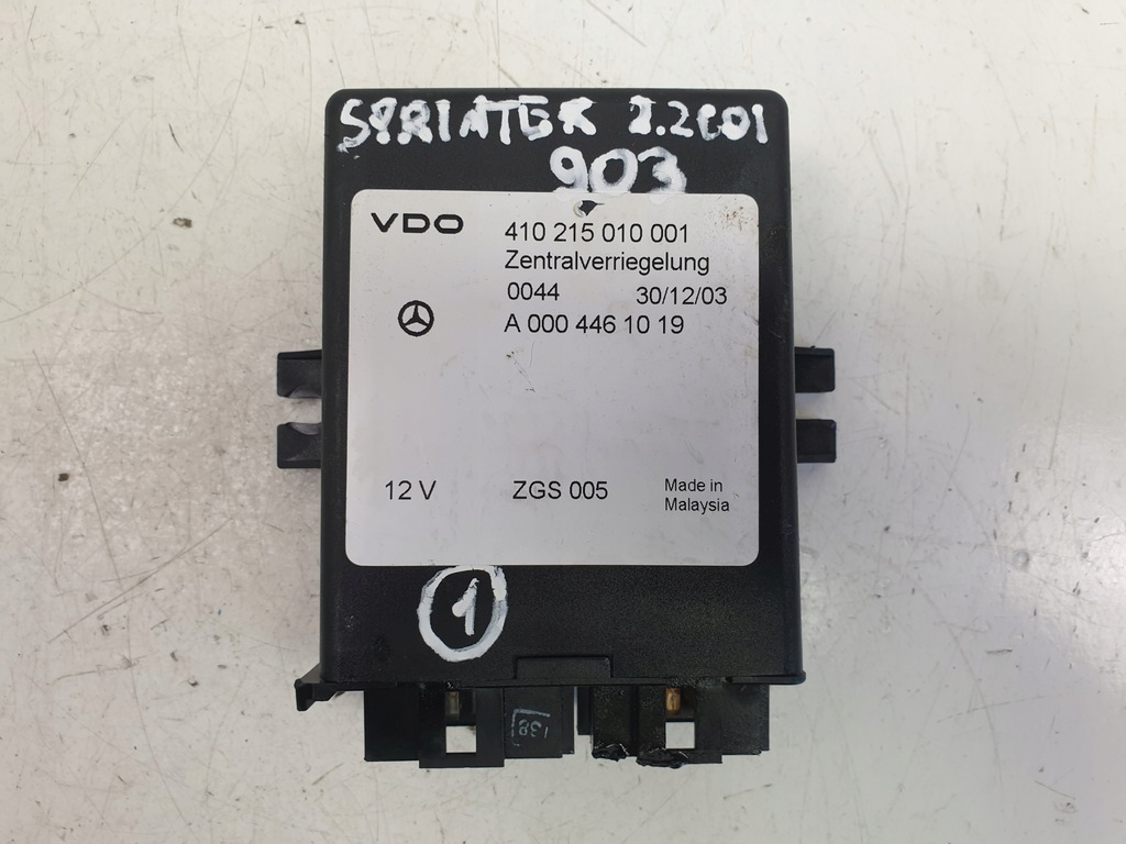 фото №1, Sprinter 903 w903 блок керування замка центрального