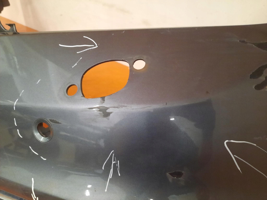 фото №8, Honda cr-v iv 14-18 бампер перед передний 71101tivzx00