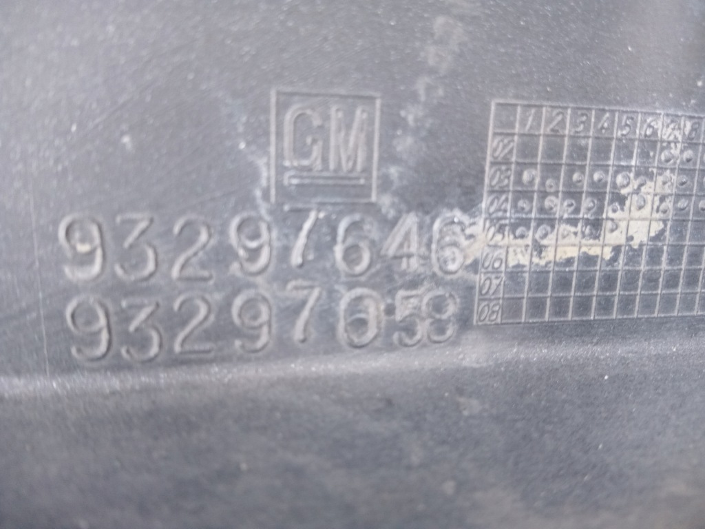 фото №5, Заглушка фаркоп бампера перед opel meriva a