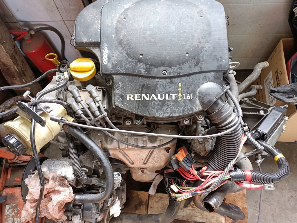 фото №1, Двигатель dacia sandero 1 stepway 1.6b k7mf710