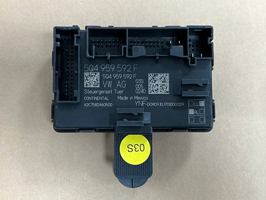 фото №1, Audi vw модуль блок керування двері перед 5q4959592f