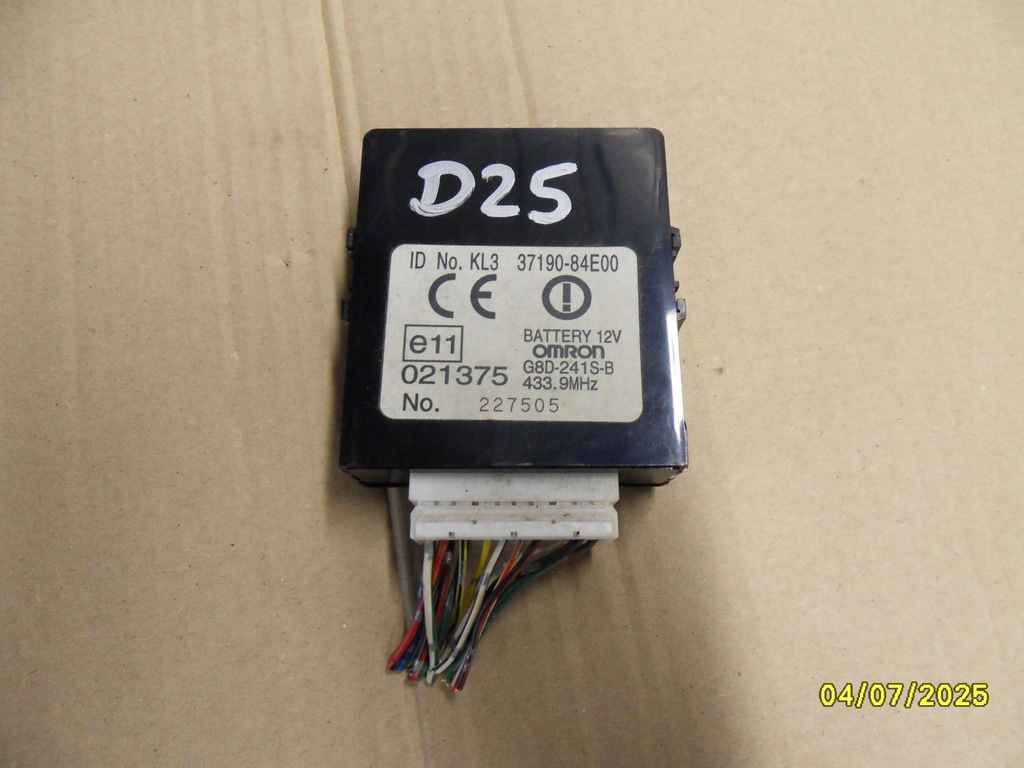 фото №1, Модуль замка центрального opel agila a 37190-84e00