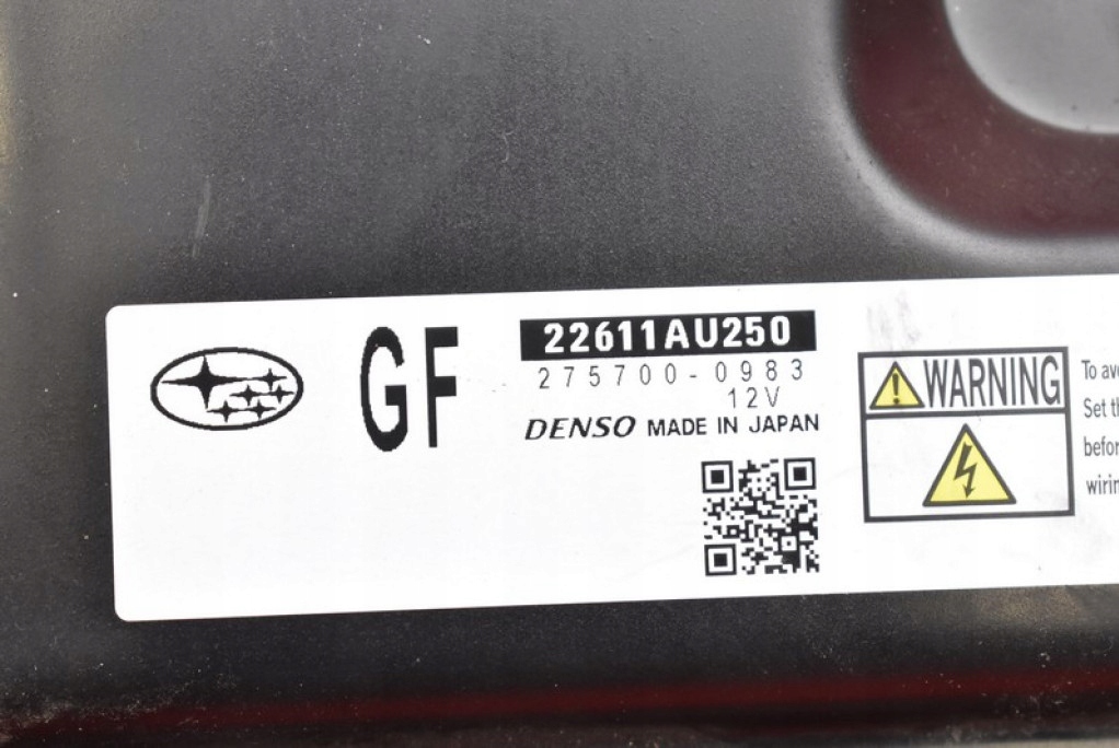 фото №7, Блок управления бортовой компьютер двигателя 22611au250 subaru forester 3 iii 2.0 d 147 km