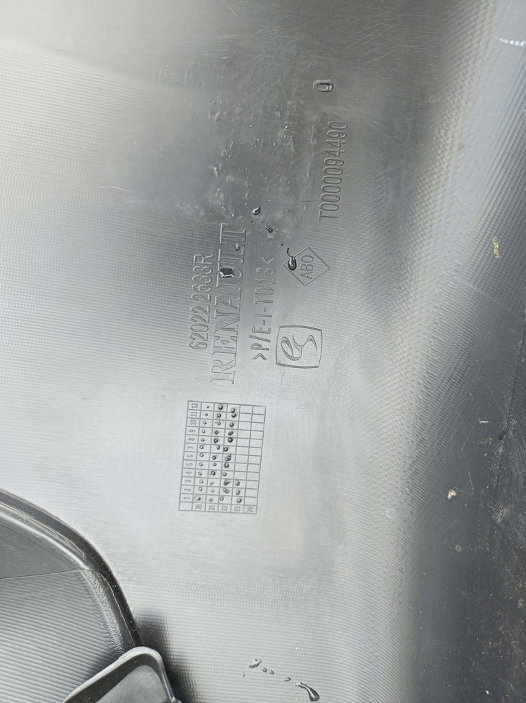 фото №14, Dacia dokker 12- бампер перед передній oryg