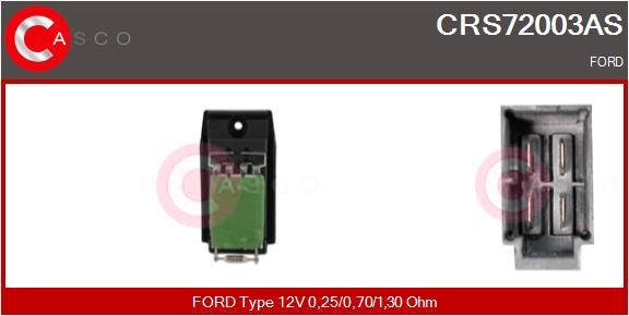 фото №2, Casco crs72003as резистор, вентилятор внутрішній