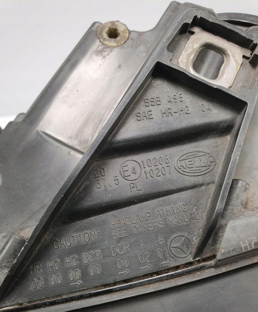 фото №6, Лампа левый перед передняя mercedes ml w164 europa