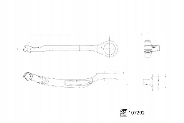фото №12, Рычаг mercedes klasa glk x204 350 204.956 2008.06- 2015.12 feb