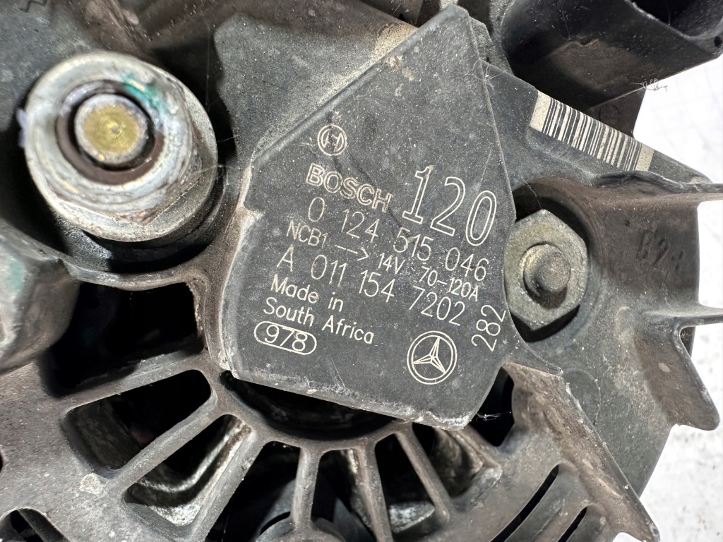 Mercedes 1.8 генератор a0111547202 Оригинал