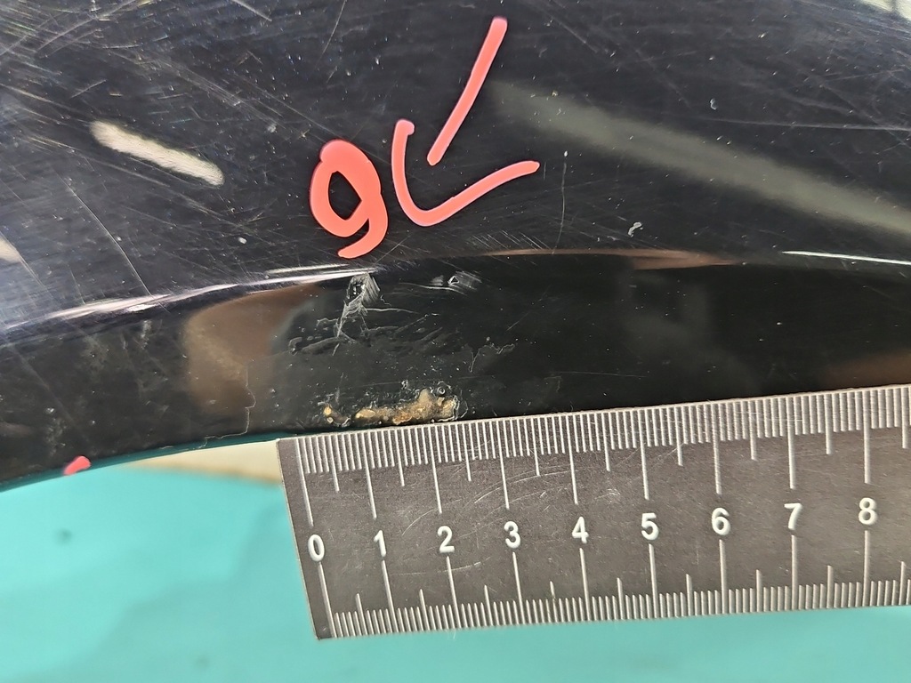 фото №11, Крыло перед правый alfa romeo 159 чёрный