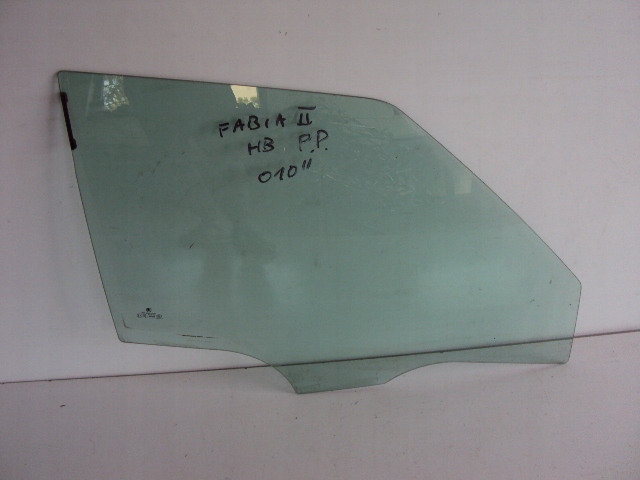 фото №2, Стекло дверь правый перед skoda fabia ii 2010 rok