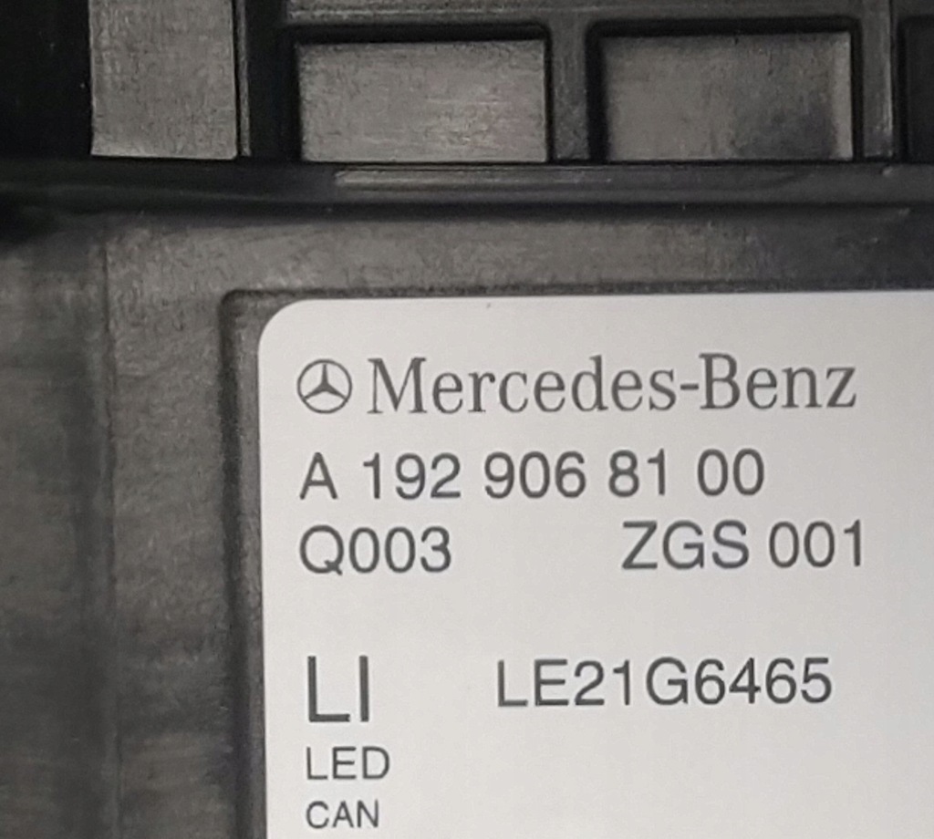 фото №16, Mercedes amg gt w192 c192 лампа фара ліва digital light комплектна