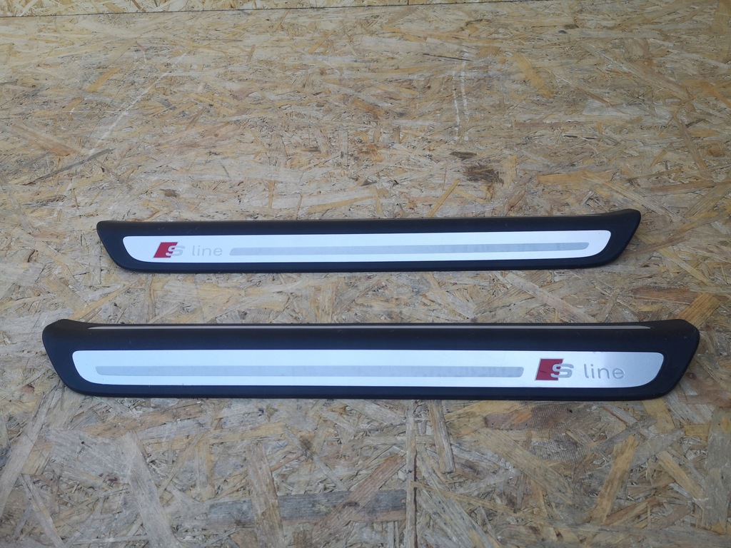 фото №1, Audi q3 8u молдинг порог перед s-line накладка