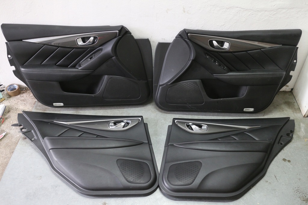 фото №11, Сиденья заднее сиденье обивка полукожа infiniti q50 2013- uk