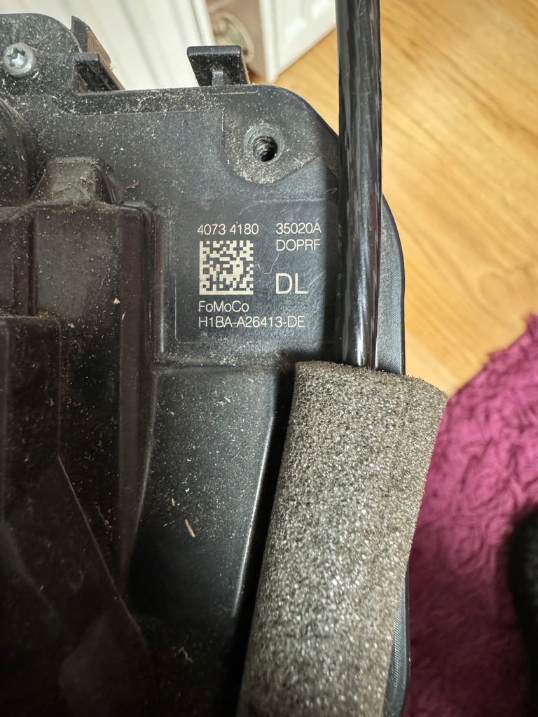 фото №1, Ford puma ii mk2 2021 замок дверь левый задняя 6 pin