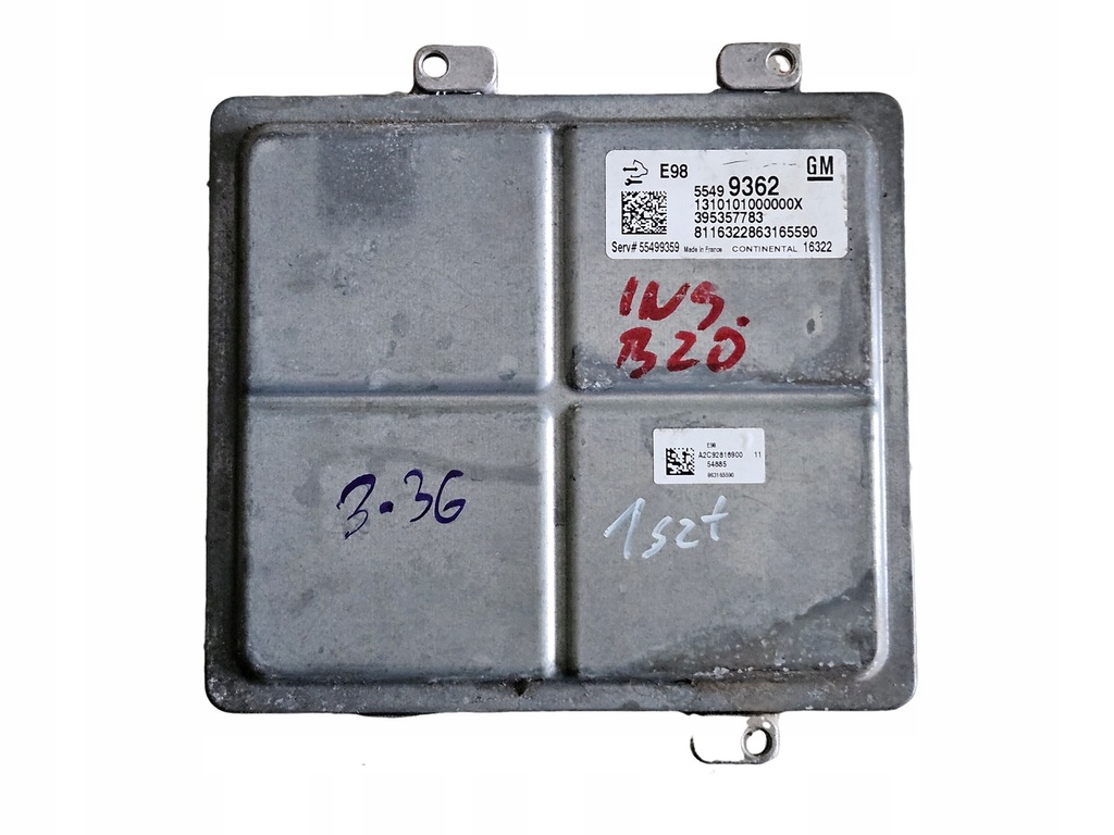 фото №1, Ecu opel insignia 2.0 55499362 dopiszę