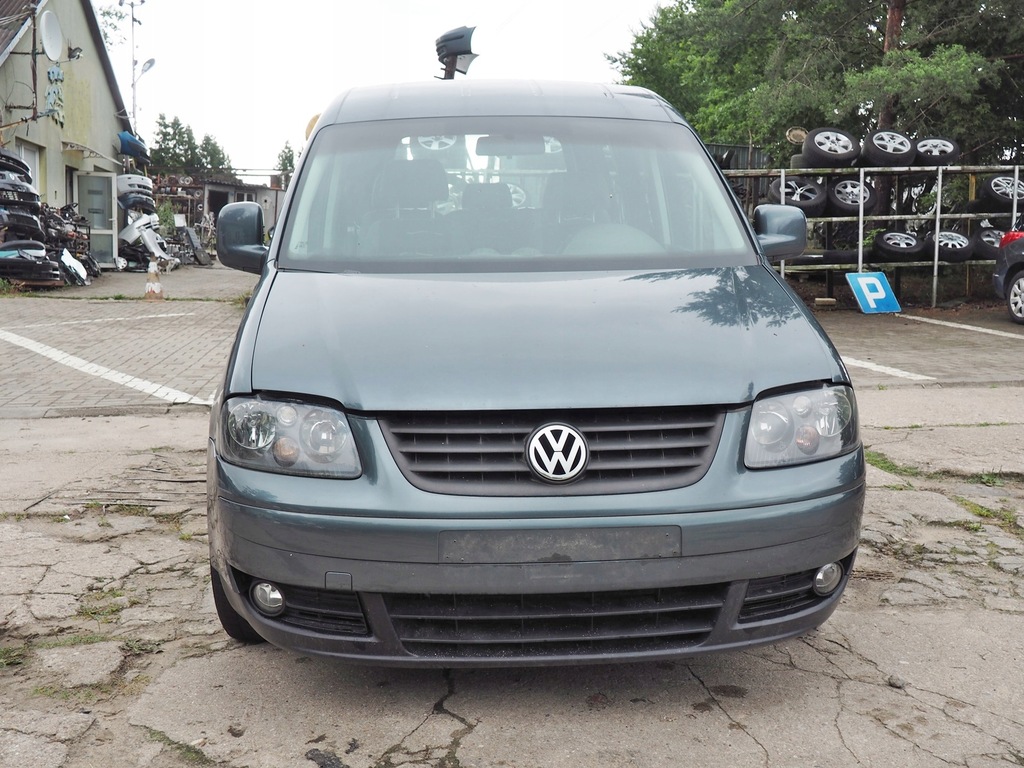 фото №7, Vw caddy iii 3 2k 2004-10 дверь левая задняя задние раздвижные цвет ld7u