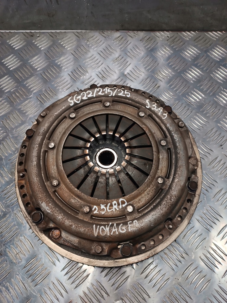 фото №9, Сцепление колесо маховик диск sachs прижим voyager chrysler iv 2.5crd