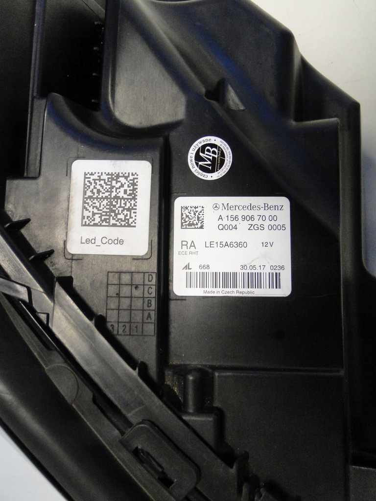 фото №9, Mercedes gla 156 x156 lift лампа передня права led high performance