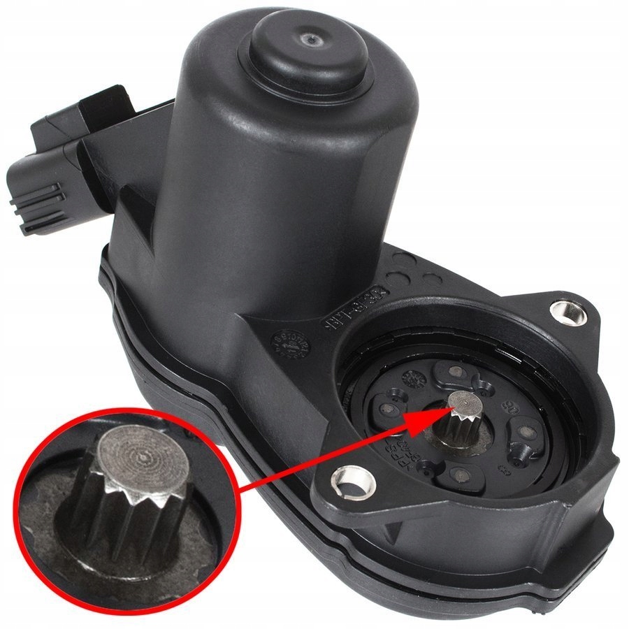 фото №1, Renault grand scenic 3 моторчик тормоза ручного