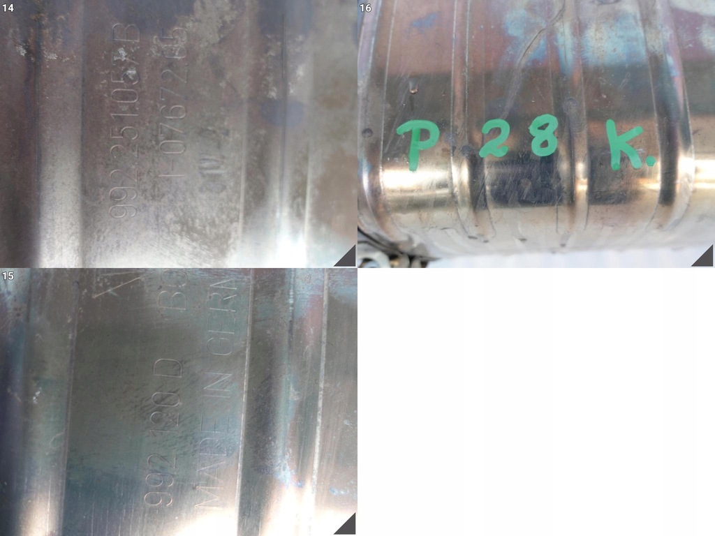 фото №12, Porsche 911 992 turbo s 19- вихлоп+ sliniczki задня