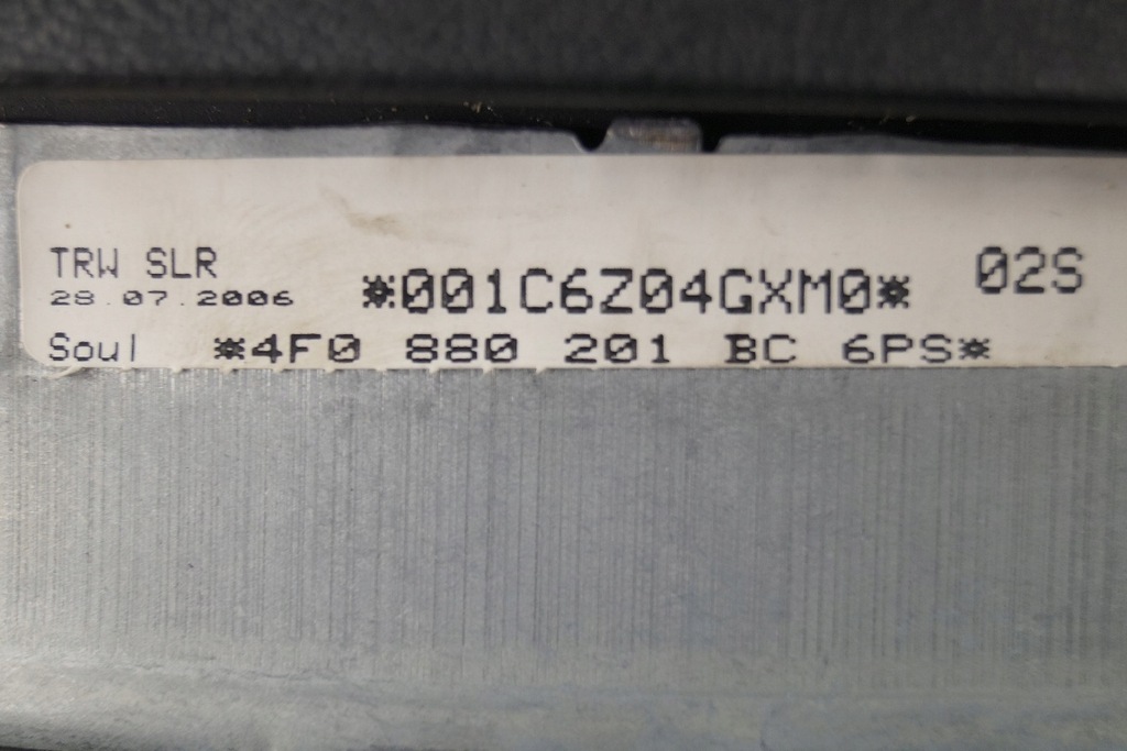 фото №7, Подушка подушка безопасности водителя 4f0880201bc audi a6 c6 04-08