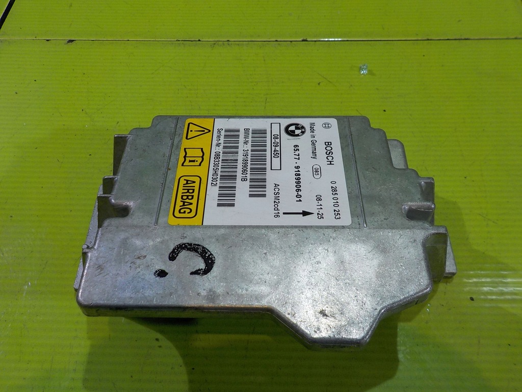 фото №1, Bmw 1 e87 09 датчик модуль подушка безпеки 9189906