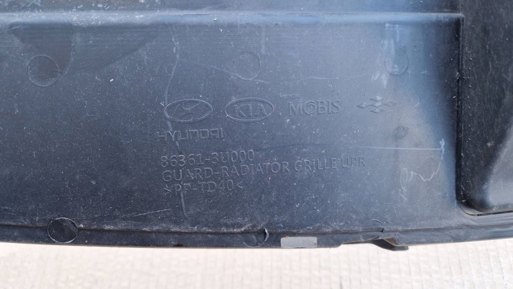 Kia sportage 3 3 10-15 накладка поперечина передній 86361-3u000 Зі Шроту