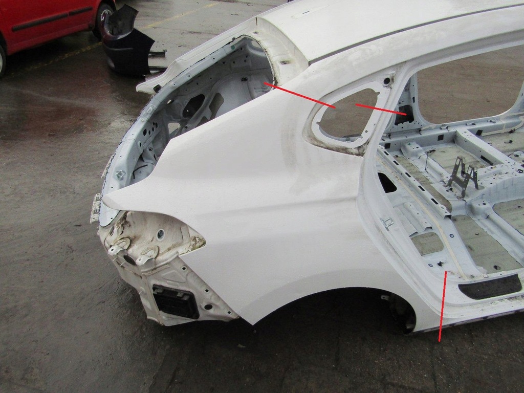 фото №1, I30 iii n 19r fastback чверть права задня задня задня крила правий pyw