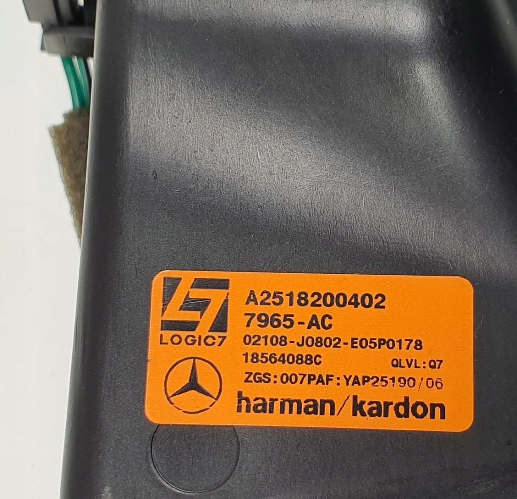фото №3, Динамик правый задняя harman kardon mercedes r-kl w251