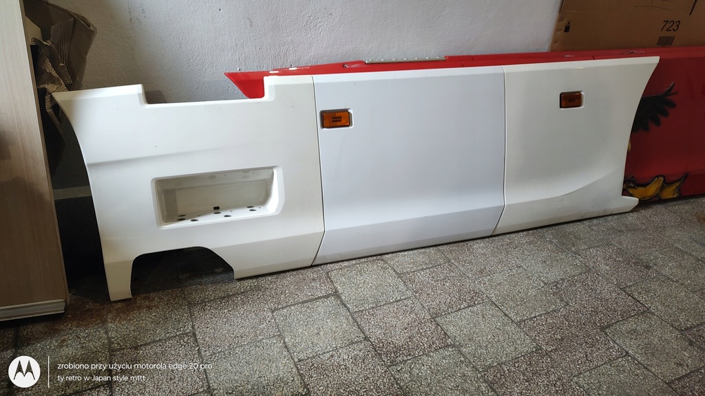 фото №3, Спойлер лівий обшивка міжосьова scania r s ngs оригінал