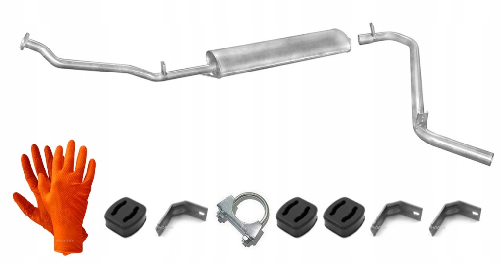 Купити Mercedes mb100 2.4 дизель глушники система випускний