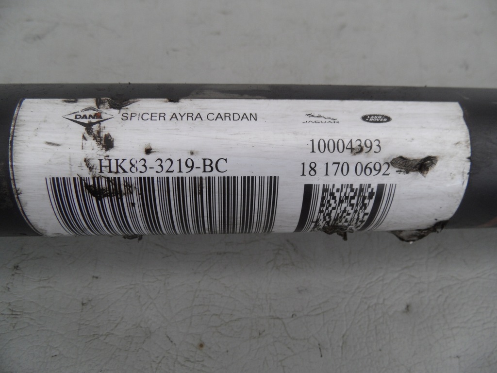 фото №2, Wał приводной перед кардан range rover velar l560