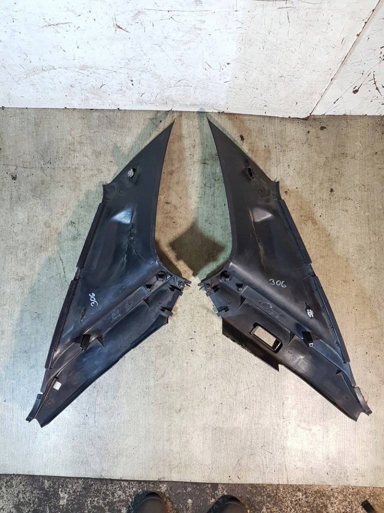 фото №3, Пластик защита стойка задняя пара peugeot 306 lift