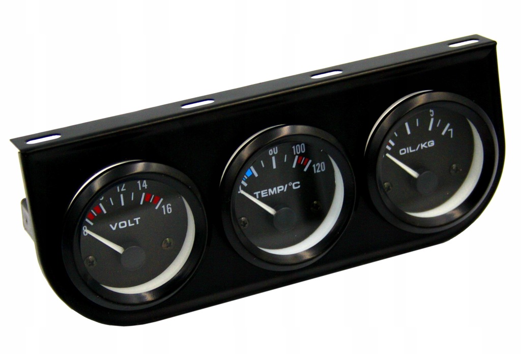 фото №9, Індикатор оливи тиску wody температури датчик приладова панель volt 3w1 uniwersal