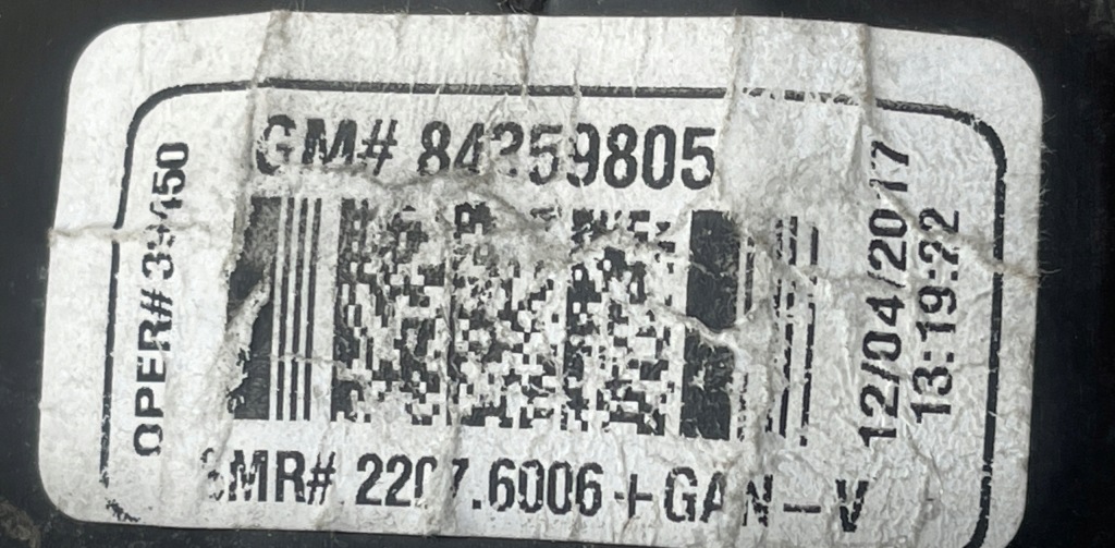 Купить O5 buick enclave 2 2017 - зеркало правое 14pin ассистент 84259805