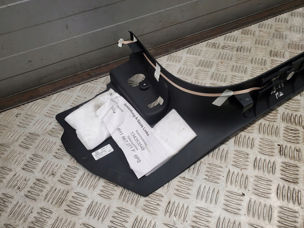 фото №9, Audi a8 s8 d4 4h 2013 ліва сторона молдинг поріг передня