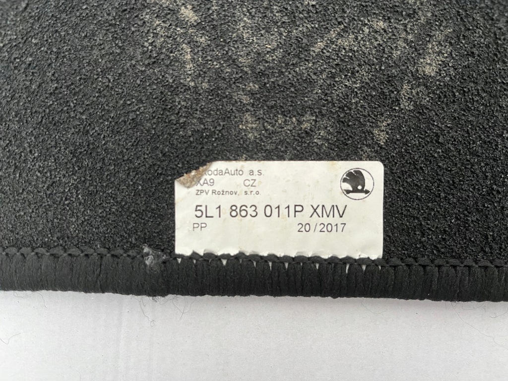 фото №8, Skoda yeti lift коврики комплект 5l1863011p